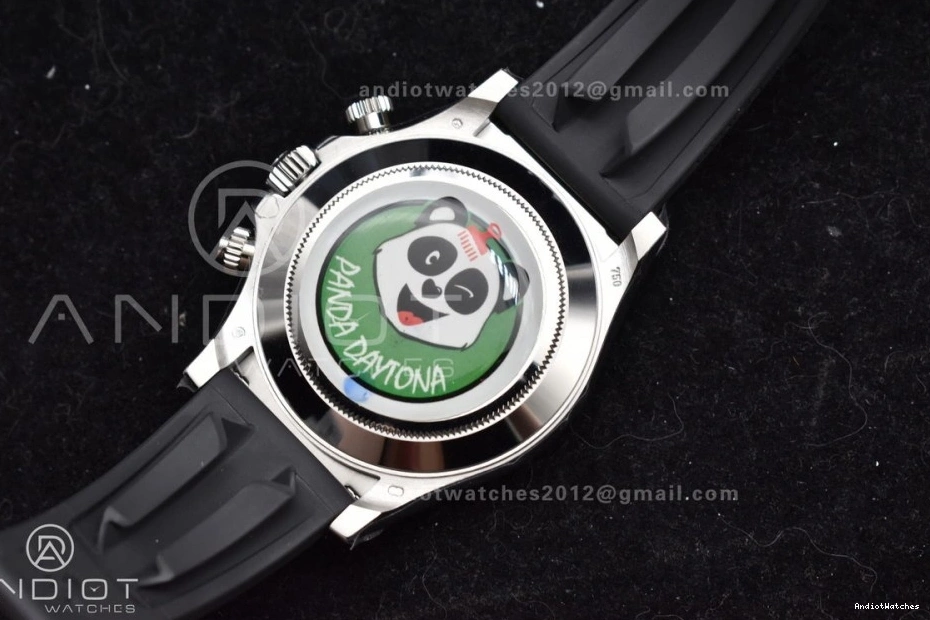 on 116519 Dial Oysterflex SA Rubber Strap BTF Best Edition Contemporary Diamonds Black 768 1:1 Daytona 0506